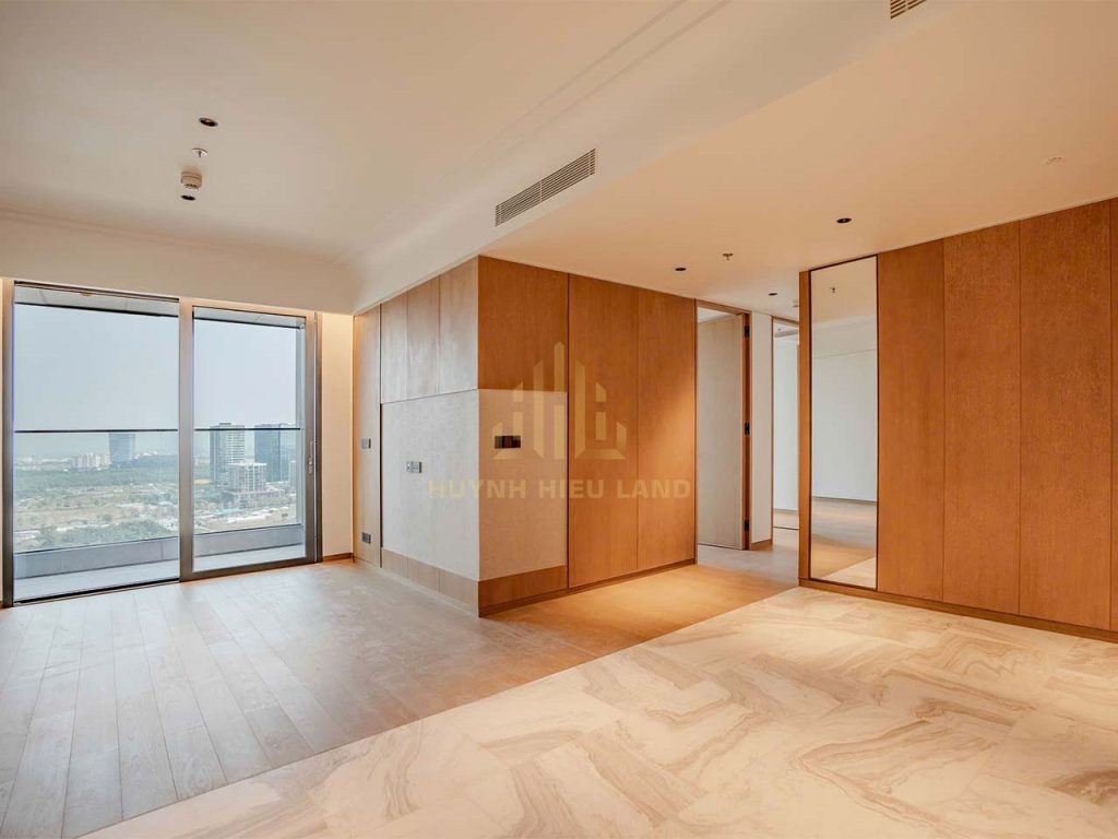 Phòng khách căn hộ 3 phòng ngủ tòa Sea - Grand Marina Saigon