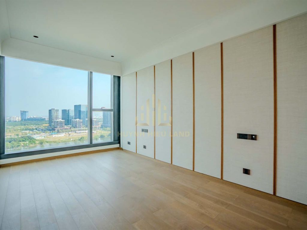 Phòng ngủ căn hộ 3 phòng ngủ tòa Sea - Grand Marina Saigon