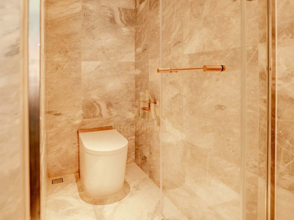 Phòng tắm căn hộ 3 phòng ngủ tòa Sea - Grand Marina Saigon